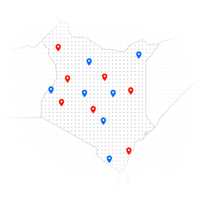 Bewis Map with towns
